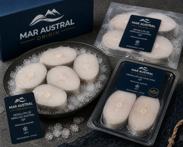 Medallón de merluza austral